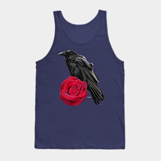 Crow Rose Tank Top